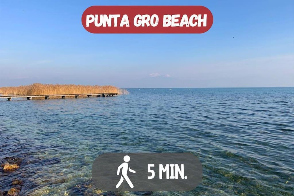 5' From Punta Gro Beach With Free Swimming Pool Сирмионе Экстерьер фото